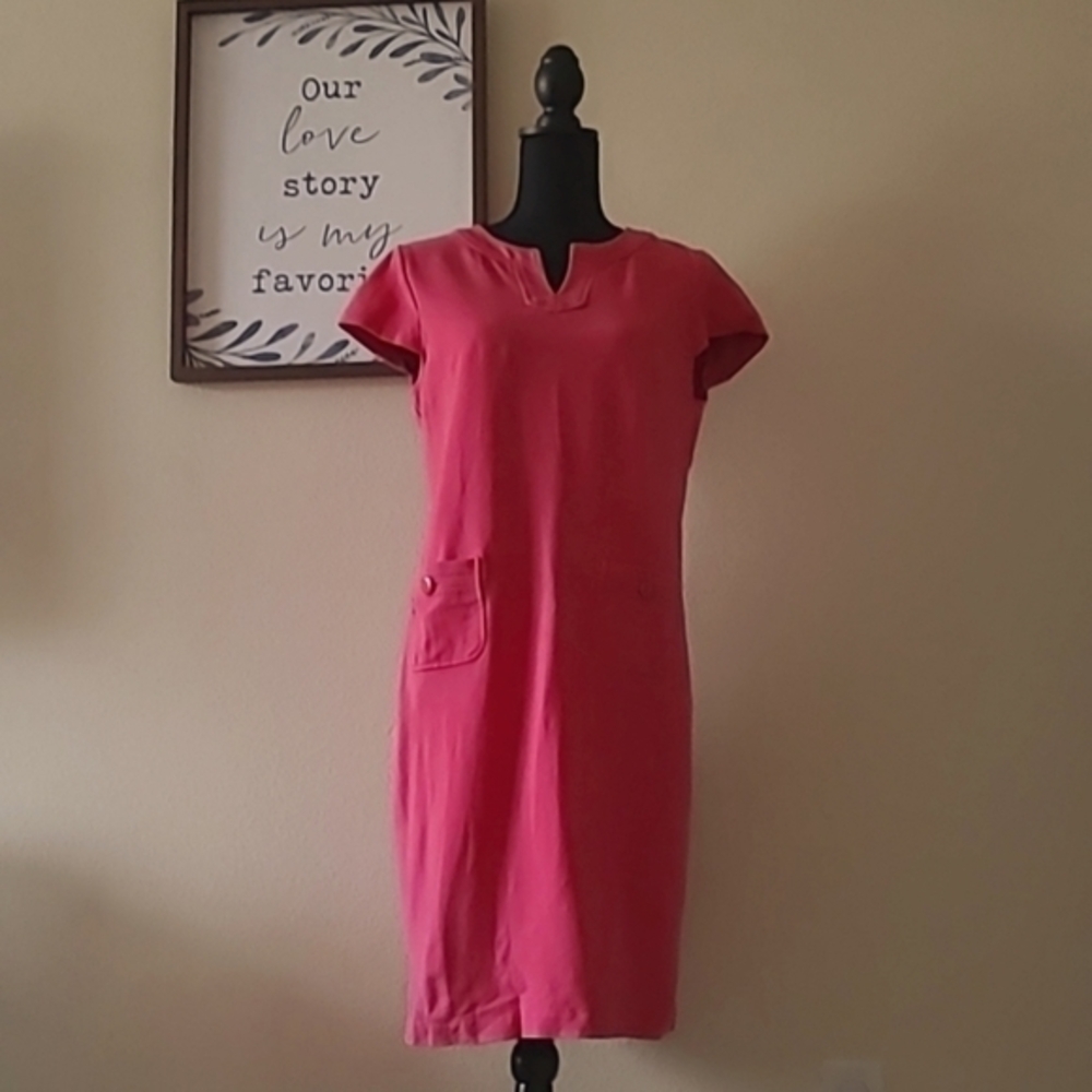 TALBOTS pink dress